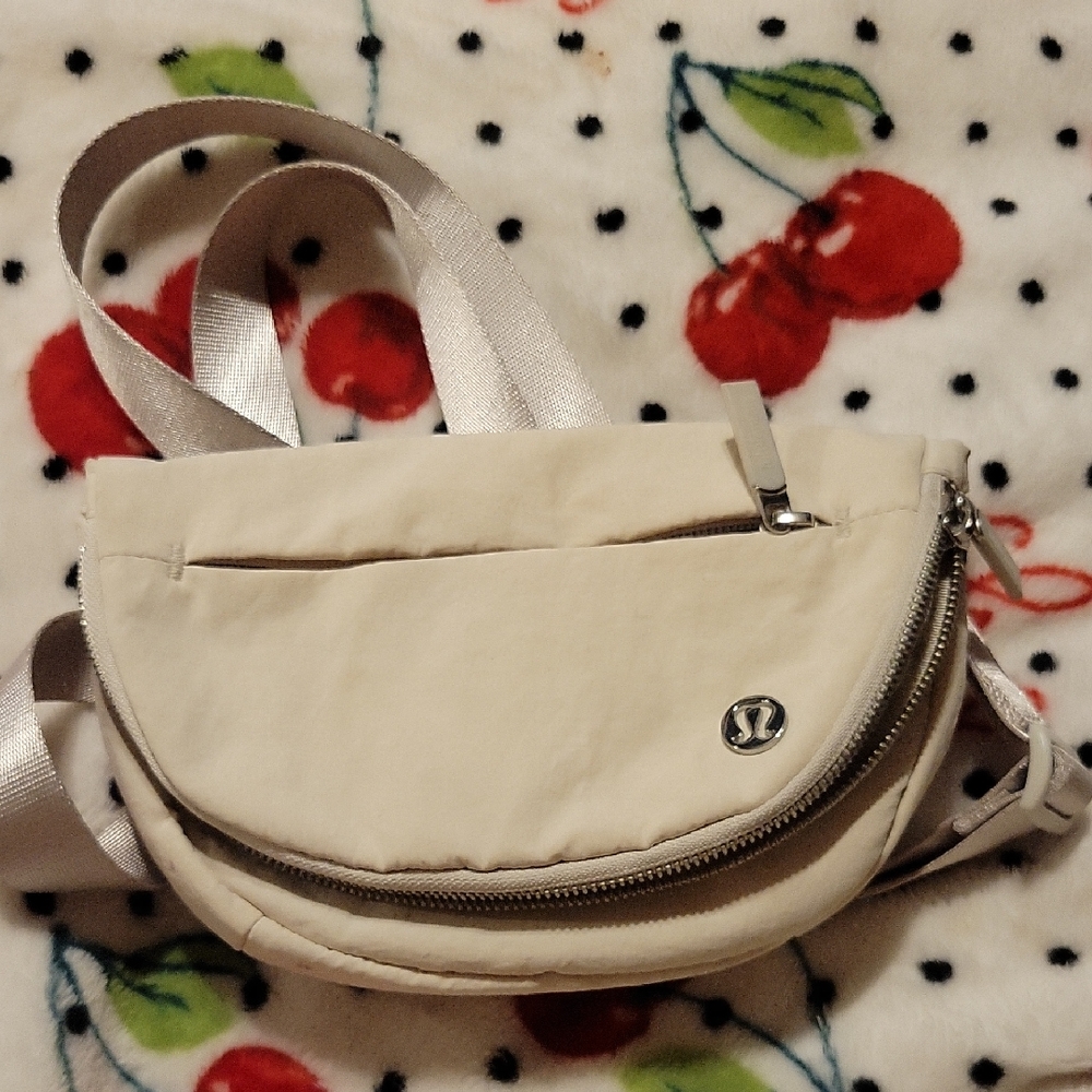 lululemon athletica Beige Crossbody Bag
